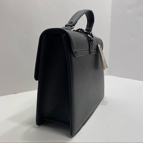 Badgley Mischka Gunmetal Black Studded Crossbody - Picture 10 of 13